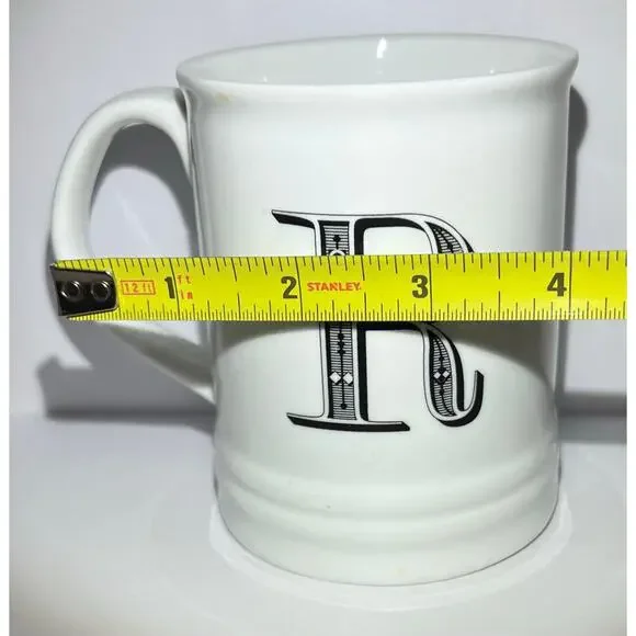 Monogram “R” Mug - Picture 3 of 5